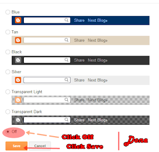 Remove Navbar From Blogger