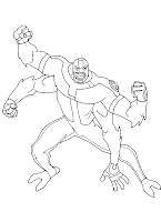 Ben 10 Coloring Pages