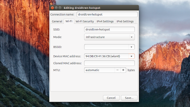 Cara Membuat Personal Hotspot di Ubuntu 14.04 LTS 