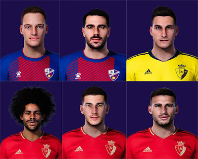 PES 2021 La Liga Facepack 3 by Rednik