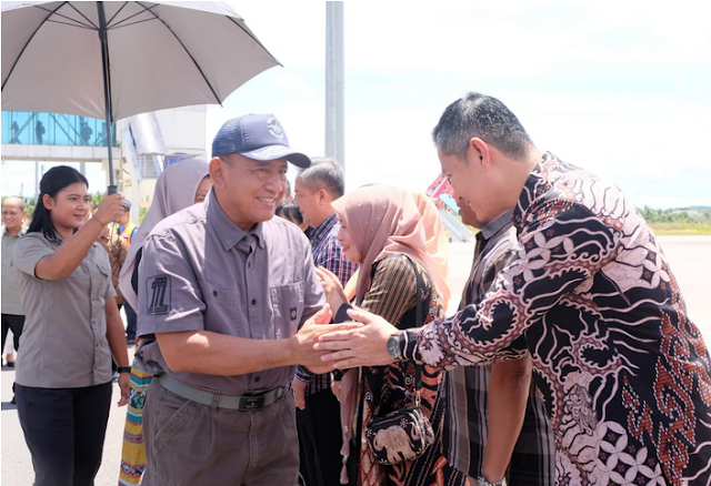 Sambut Kedatangan Pangkoarmada I Laksamana Muda TNI Yoos Suryono, Ini Harapan Sekda Zulhidayat