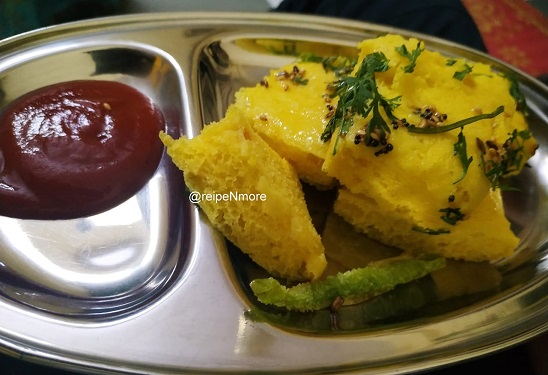 खमण ढोकळा | khaman dhokla recipe in marathi