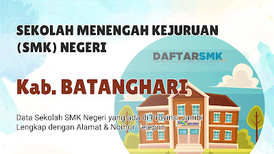 Daftar SMK Negeri di Kab. Batang Hari Jambi