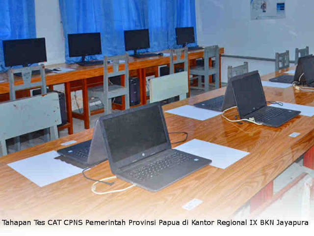 Tahapan Tes CAT CPNS Pemerintah Provinsi Papua di Kantor Regional IX BKN Jayapura