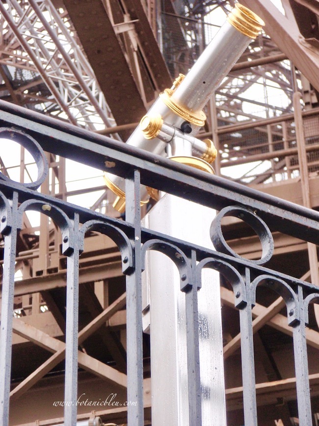 Eiffel Tower gold and silver telescopes were unexpected highlights of a tour of the Tower