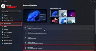 Cara Mengganti Wallpaper Lockscreen Laptop Windows 11