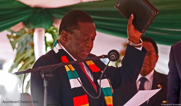 Presidente de Zimbabwe, Emmerson Mnangagwa