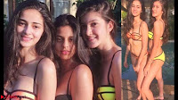 Star Kids Ananya Pandey and Shanaya Kapoor in Bikini ~  Exclusive 008.jpg