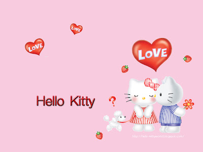 Free Hello Kitty-Pink Wallpeper - Hello Kittypink Wallpeper-Kitty-Pink