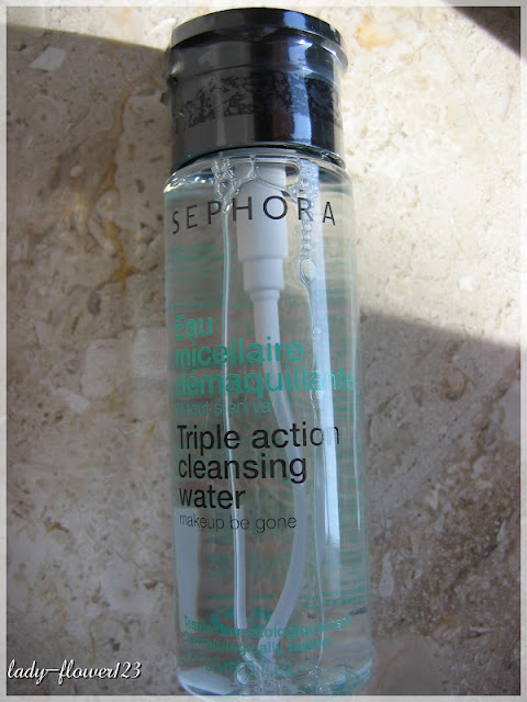 Sephora - Triple action cleansing water, czyli o czymś do demakijażu.