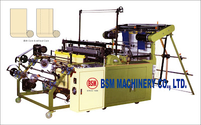 BOTTOM SEALING BAG ON ROLLMAKING MACHINE WITH CORE & CORELESS,   BOTTOM LINE BAG ON ROLLMAKING MACHINE with or without Core Bag