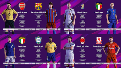 eFootball PES 2020 PS4 Classic Option File DLC 4.0 by Realalibahzad