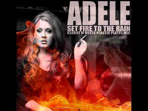 adele set fire to the rain lyrics deutsch