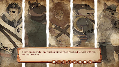 Burrow Of The Fallen Bear A Gay Furry Visual Novel Game Screenshot 6