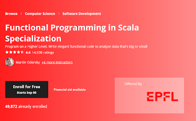 best Coursera coures to learn Scala