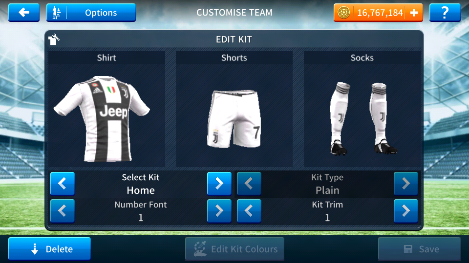Footballlive How To Import Juventus Logo And Kits In New