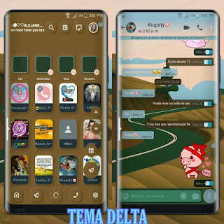 Road Theme For YOWhatsApp & Delta WhatsApp By Ale