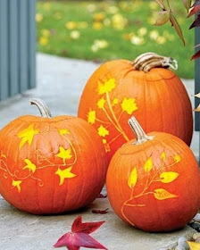 widing vines halloween pumpkin designs ideas