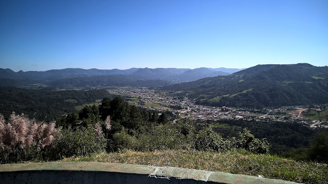 Vista do Mirante de Urubici, Serra Catarinense
