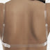 Backless Bra with Straps Around Shoulders 