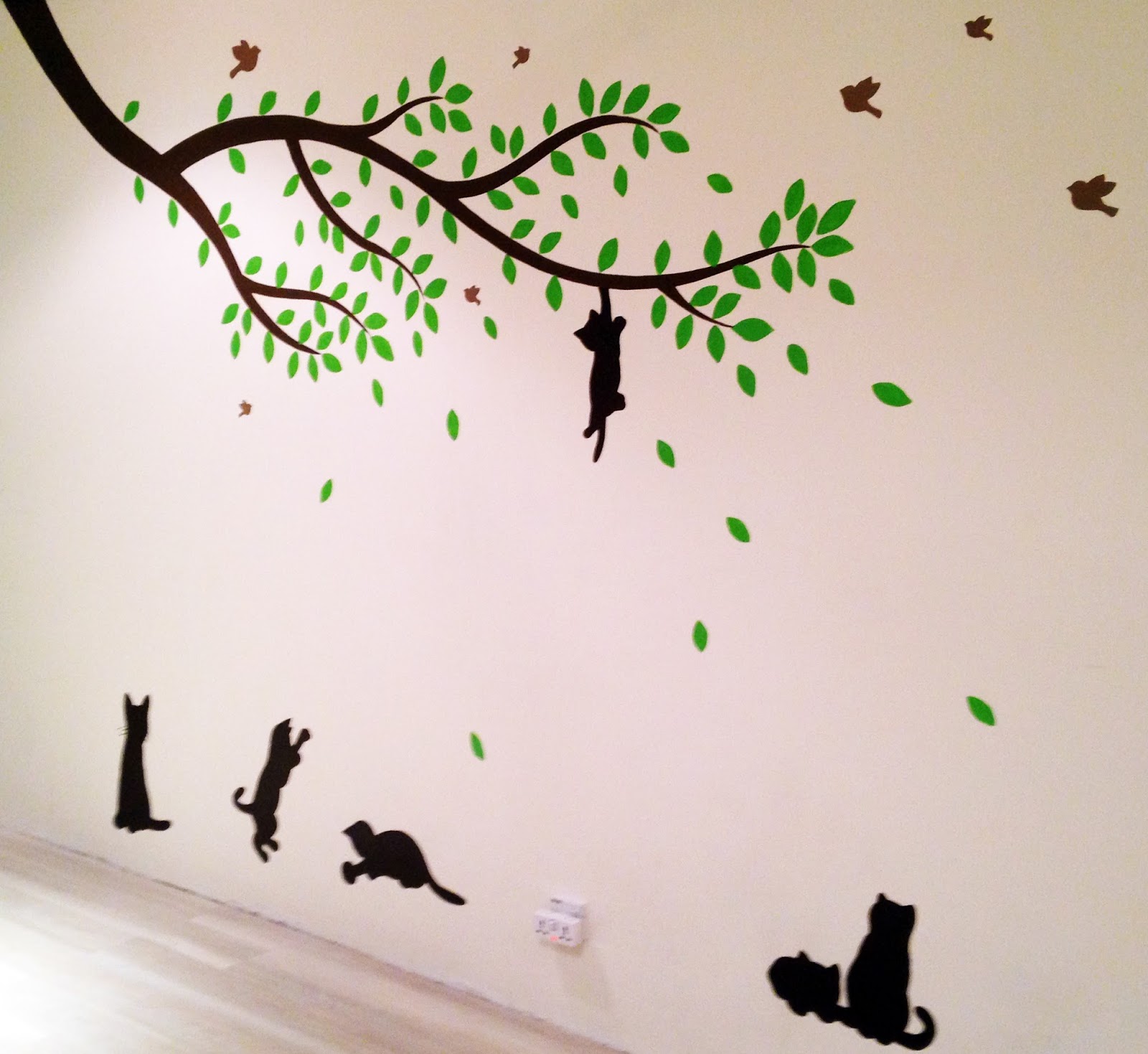  WARNA ARTS MURAL PURRADISE CAT CAFE