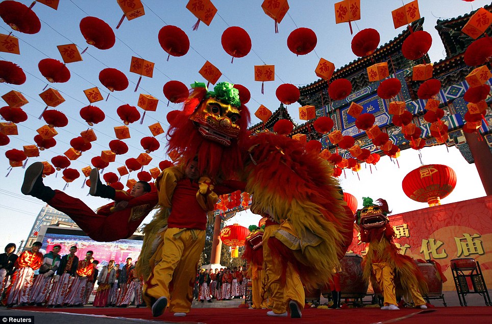 Cool Sambutan Tahun  Baru  Cina Di Seluruh Dunia 11 