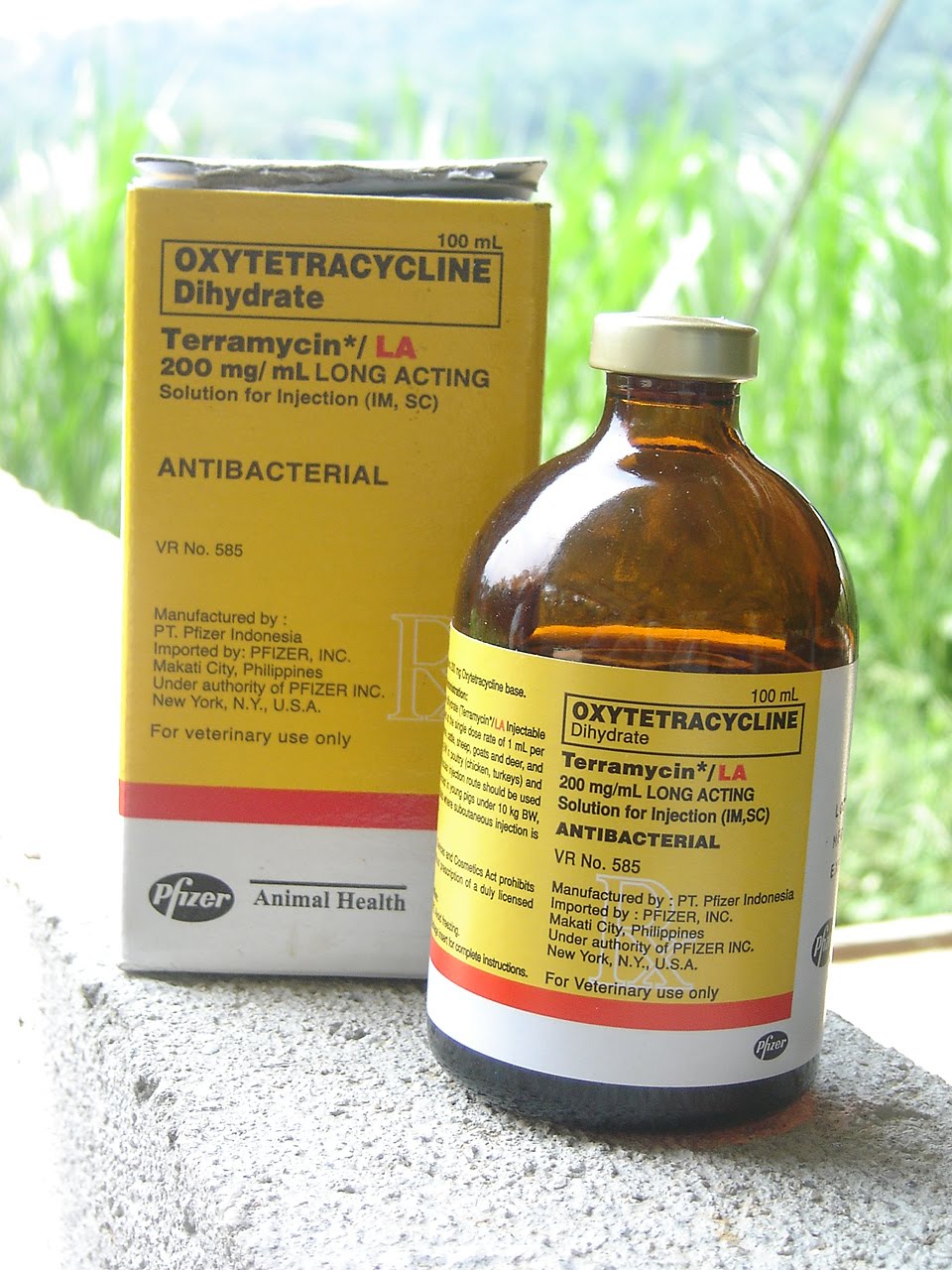 ROYALE AGRO INTEGRATED FARM: Terramycin LA - Pfizer - Ubat 