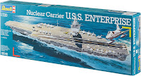Revell 1/720 Nuclear Carrier USS ENTERPRISE (05046) English Color Guide & Paint Conversion Chart