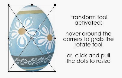 Transform in Photoshop