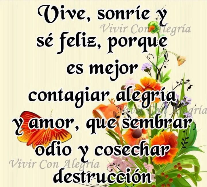 Imagenes Y Frasesitas Vive Sonrie Y Se Feliz Porque Es Mejor