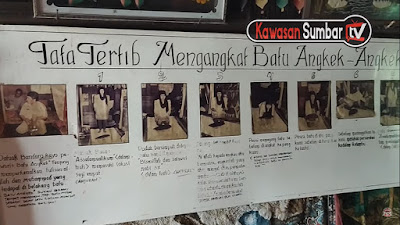 Batu Angkek - Angkek Objek Wisata di Tanah Datar