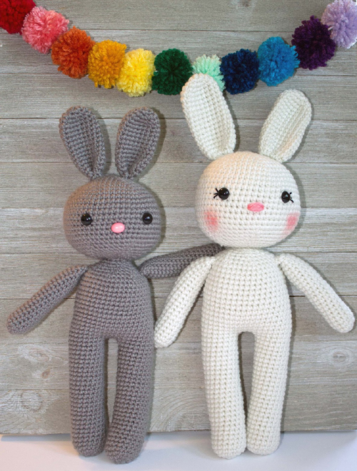 The Friendly Bunny Amigurumi - Free Pattern 