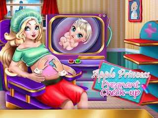 APPLE PRINCESS PREGNANT CHECK UP