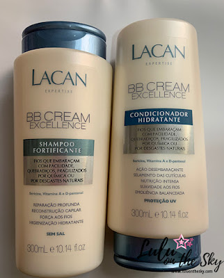 Shampoo e Condicionador Lacan  BB Cream Excellance