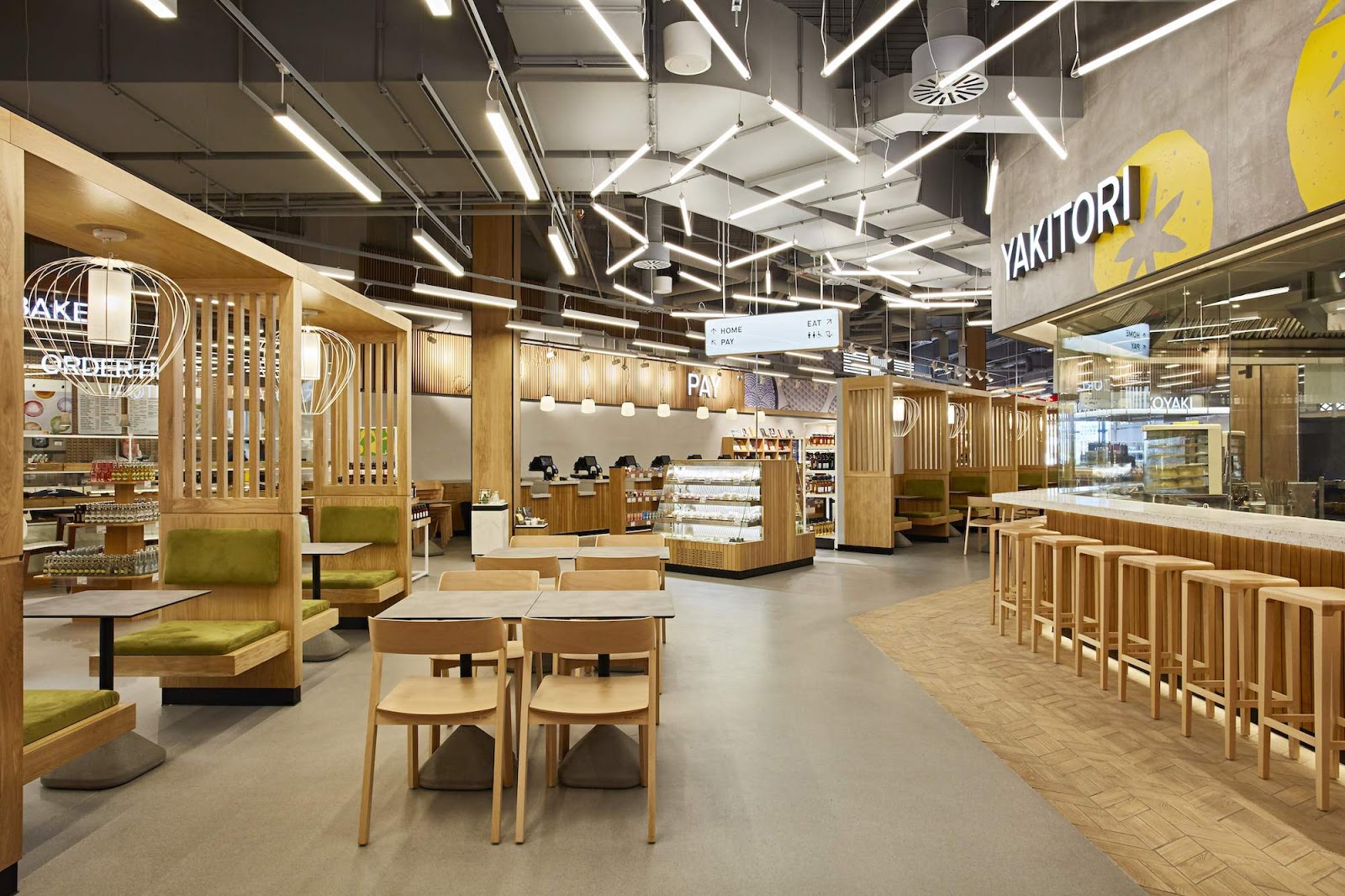 Jasa Arsitek Desain Food Court Outdoor  Indoor 