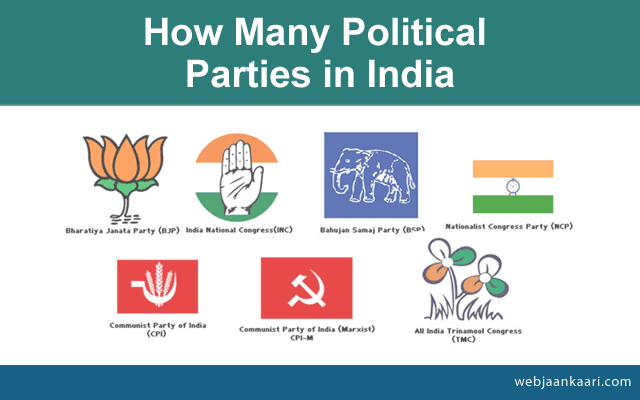 How Many Total National Political Parties in India