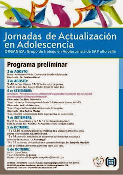 Jornadas de Actualización en Adolescencia Grupo de trabajo en adolescencia .