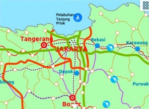 Peta Mudik Terbaru Lengkap 2012 Wilayah Sumatera, Jawa, Dan Bali