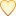 Facebook Yellow Heart Symbol