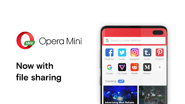 Browser Android Opera Mini