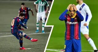 Barcelona register outrageous penalty record with 42% misses this season