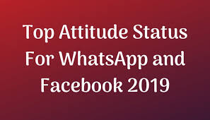 Best attistude status 2019