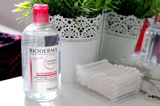 Review | Nước tẩy trang Bioderma Crealine màu Hồng và Sebium màu xanh, bioderma, tẩy trang bioderma, nước tẩy trang, biore, bioderma xanh