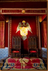 Segovia, alcazar, thrones