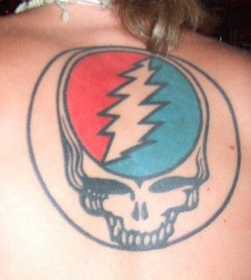 Grateful Dead Tattoos: GD Tattoo #22 Steal Your Face