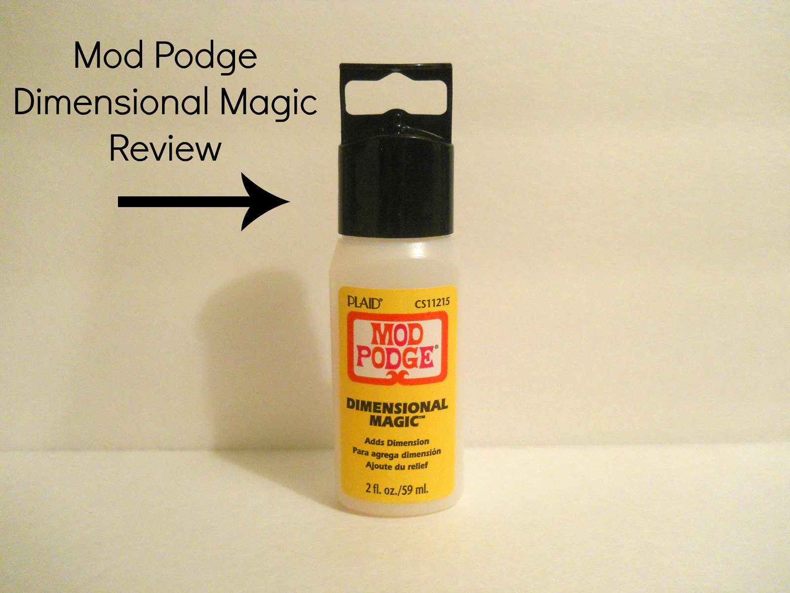 How to Apply Mod Podge Dimensional Magic 