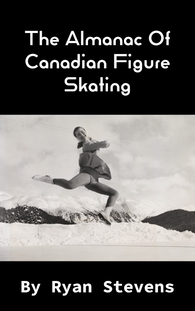 Cover of the book "The Almanac of Canadian Figure Skating" by Ryan Stevens