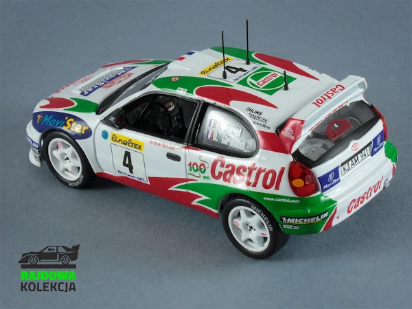 IXO Altaya Toyota Corolla WRC Rallye Monte Carlo 1999