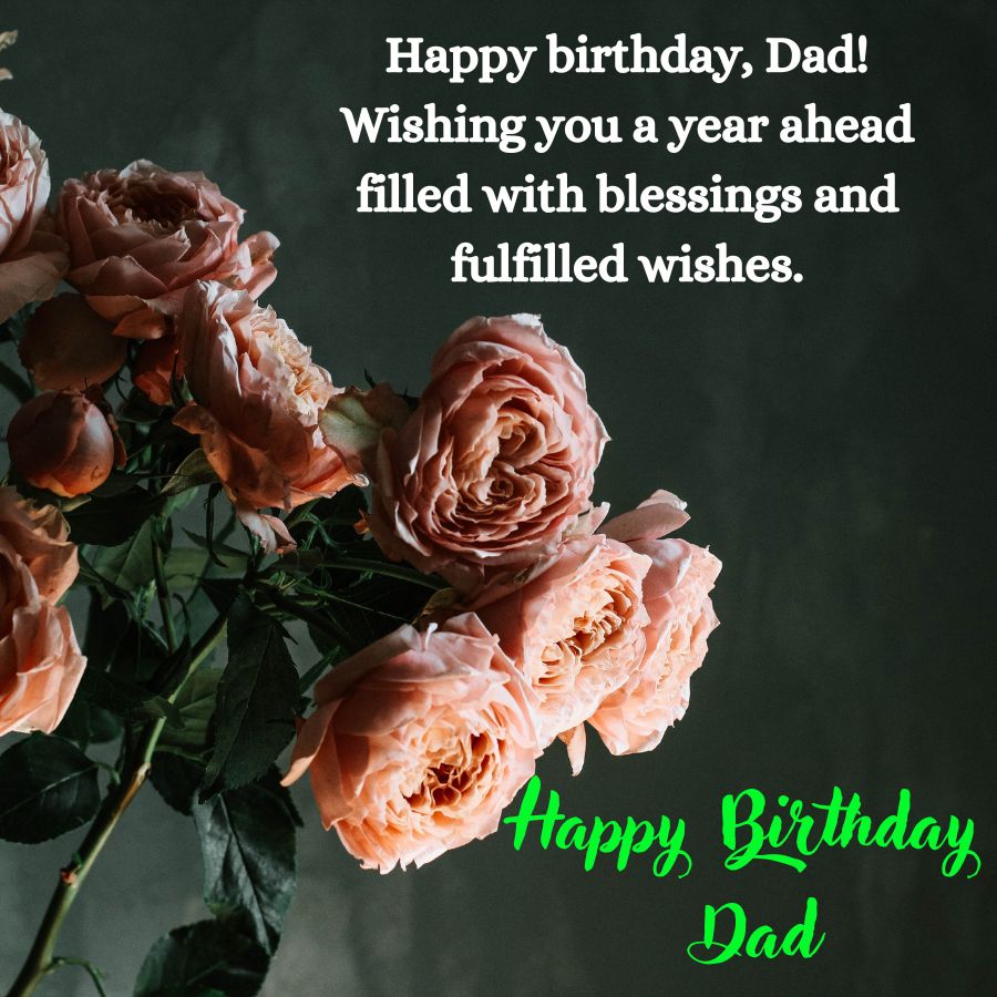 Happy Birthday Dad Images with Heartfelt  Wishes and Quotes
