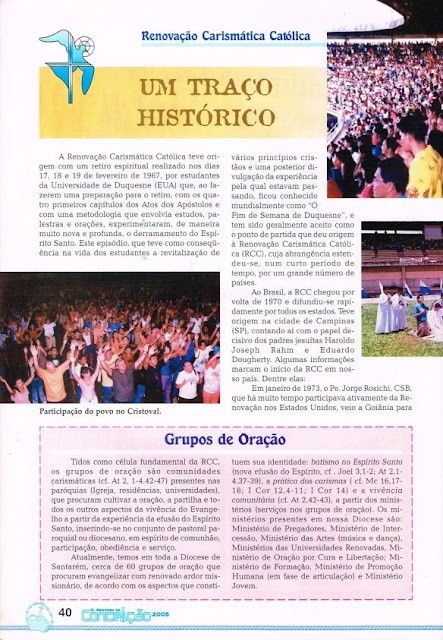 PROGRAMA DA FESTA DE NOSSA SENHORA DA CONCEIÇÃO - 2005